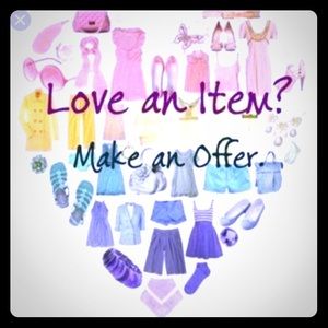 All reasonable offers accepted